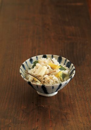 長ねぎといりこの炊き込みご飯-レシピのメイン写真