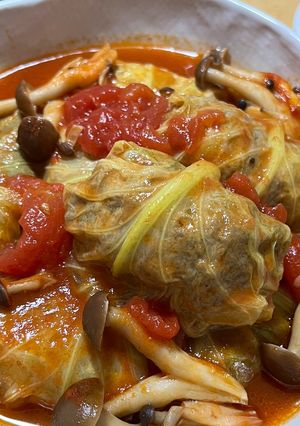 ロールキャベツ（トマトスープ）-レシピのメイン写真