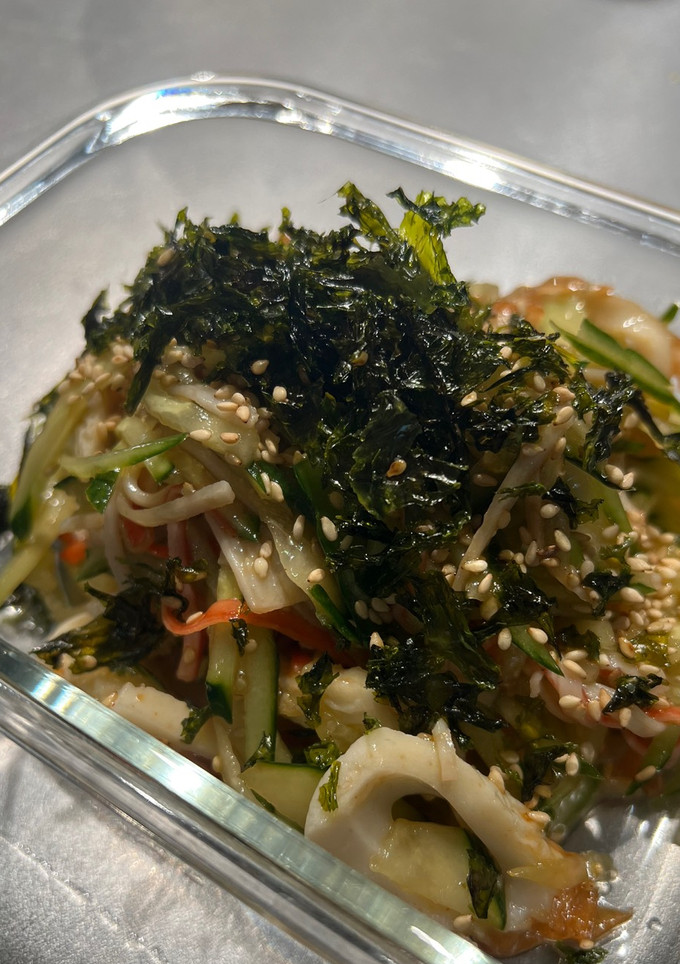 旨い！カニカマとチクワ胡瓜の中華風和え物-レシピのメイン写真
