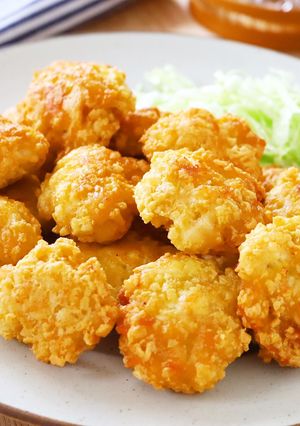 鶏むねと高野豆腐のカレーナゲット-レシピのメイン写真