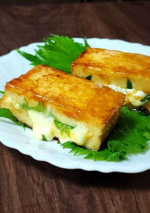 プラス1品☆チーズ入り厚揚げの照り焼き-レシピのメイン写真
