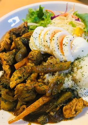 １袋→２皿カレー●細切り具材の玉子カレー-レシピのメイン写真