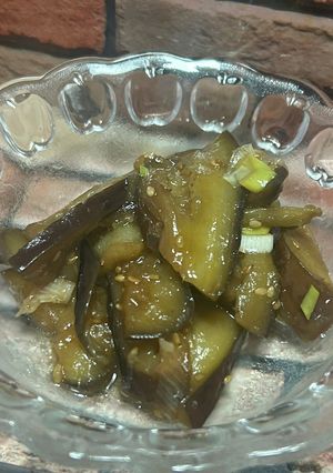 揚げナスだしつゆの煮付け-レシピのメイン写真