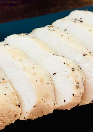 簡単しっとり鶏むね肉のサラダチキン風🐥-レシピのメイン写真