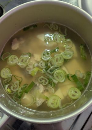 簡単★昼食！サバ缶でアラ汁風お味噌汁-レシピのメイン写真