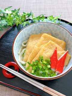簡単・節約!きつねうどん-レシピのメイン写真