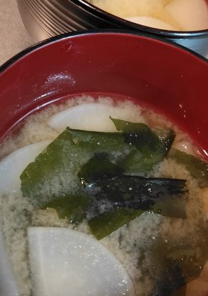 大根とわかめの味噌汁-レシピのメイン写真