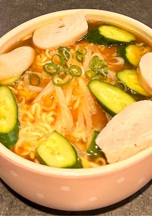 簡単野菜ちょこっとラーメン-レシピのメイン写真
