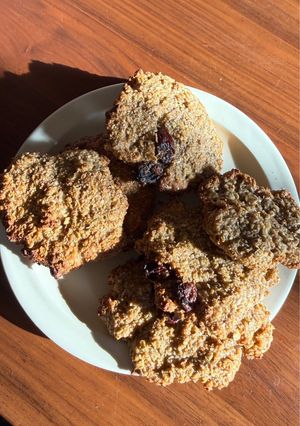 しっとり!豆腐紫もち麦オートミークッキー-レシピのメイン写真