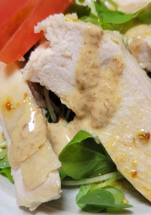 鶏むね肉のしっとり♪マヨ蒸し-レシピのメイン写真
