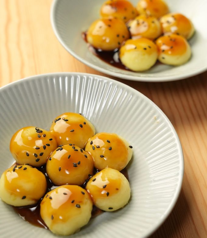 レンジで簡単☆みたらし団子のたれ by カニザベス🦀 【クックパッド