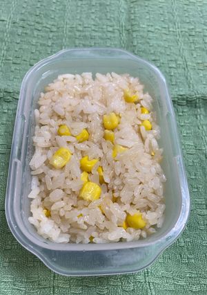 冷凍コーンで食べるとうもろこしごはん-レシピのメイン写真