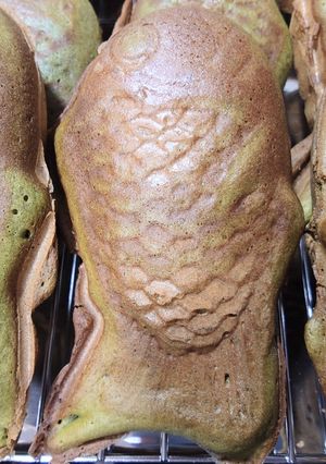 簡単！♬抹茶＆クリームチーズたい焼き♬-レシピのメイン写真