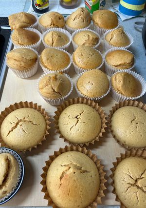 きなこカップケーキ-レシピのメイン写真