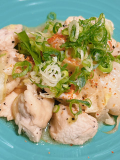 鶏肉の塩だれポン酢炒め-レシピのメイン写真
