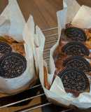 母の日のオレオコーヒーチーズケーキ
