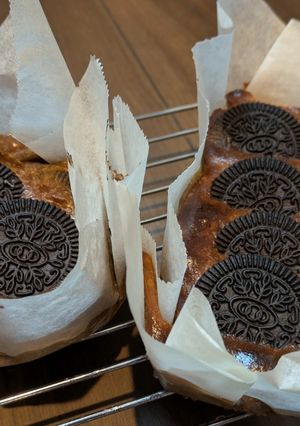 母の日のオレオコーヒーチーズケーキ-レシピのメイン写真
