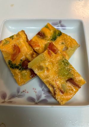 低脂質【スパニッシュオムレツ】-レシピのメイン写真
