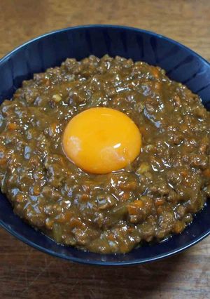 粗びき肉のドライカレー-レシピのメイン写真