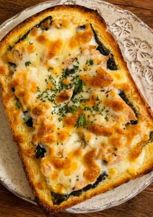 朝食ランチ♡海苔ツナマヨチーズトースト-レシピのメイン写真