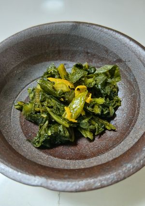 梅酢で簡単♪青菜の漬け物-レシピのメイン写真