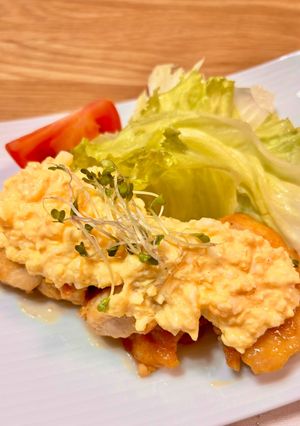 揚げない!簡単チキン南蛮☆今夜の夕飯-レシピのメイン写真