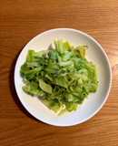 付け合わせキャベツ