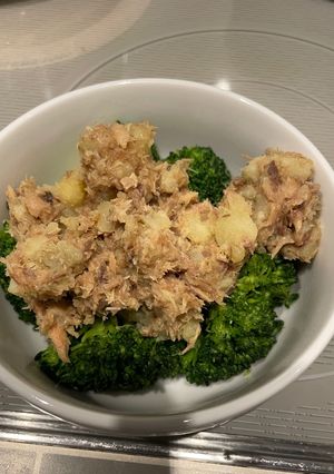 レンチンして混ぜるだけ 鯖缶のポテサラ-レシピのメイン写真
