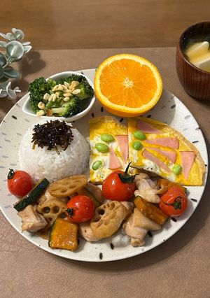 チキンと野菜のオリーブオイル焼き-レシピのメイン写真