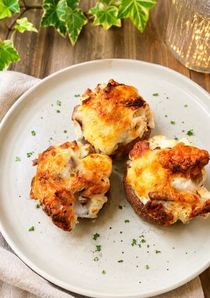 しいたけのはんぺん詰め焼き-レシピのメイン写真