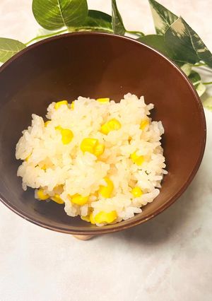 我が家の簡単コーンご飯-レシピのメイン写真