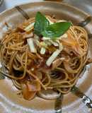 夫絶賛！簡単トマトソースパスタ