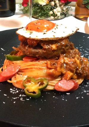 肉パレ･男子めし【グランミートナポリタン】-レシピのメイン写真