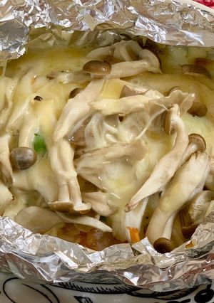 鮭ときのこのホイル焼き-レシピのメイン写真