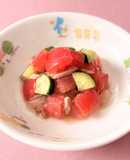 保育園給食★トマトのツナサラダ