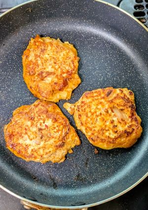 豆腐とキムチのおやき風-レシピのメイン写真