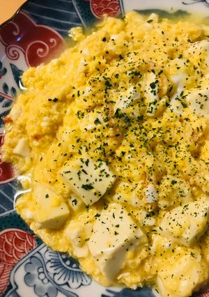 カニカマ＆ミニ豆腐のやわらか芙蓉蟹風-レシピのメイン写真