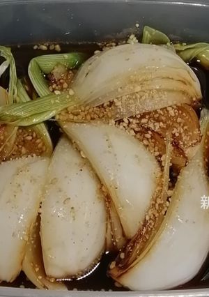 新玉ねぎ焼き浸し-レシピのメイン写真