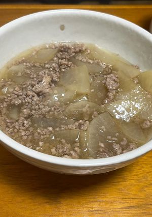 大根そぼろ煮-レシピのメイン写真