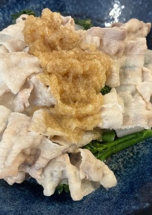 温かい♪豚しゃぶ肉の大根おろしポン酢-レシピのメイン写真