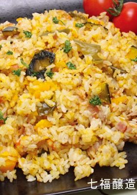 夏野菜の洋風炊き込みご飯-レシピのメイン写真