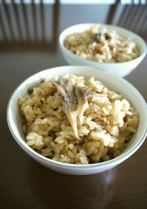 舞茸の炊き込みご飯♪-レシピのメイン写真