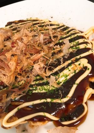 【卵一個で】シンプルお好み焼き-レシピのメイン写真