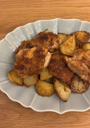 鶏肉とじゃが芋のバター醤油-レシピのメイン写真