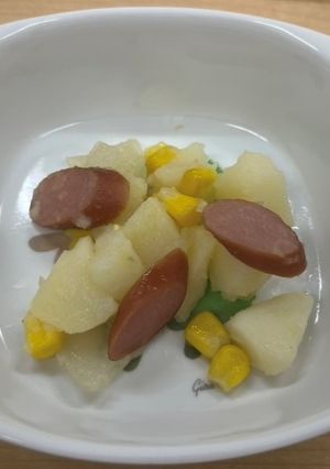 レンジで作る!ジャーマンポテト-レシピのメイン写真