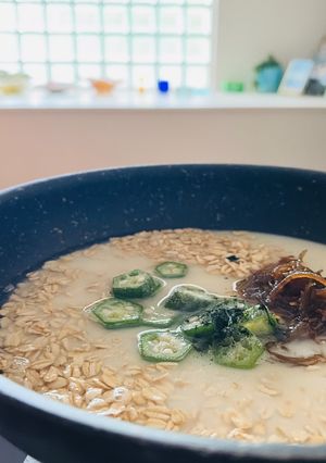 包丁いらず！ネバとろ和ポタージュ粥-レシピのメイン写真