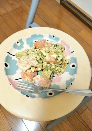 アボカドと大豆ミートの彩りマスマヨ和え-レシピのメイン写真