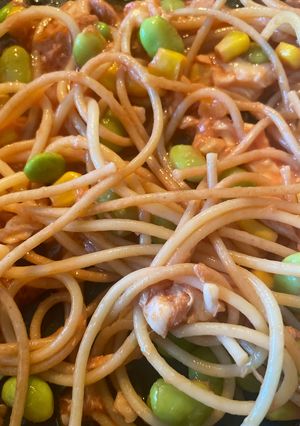 トマトとツナのスパゲッティ-レシピのメイン写真
