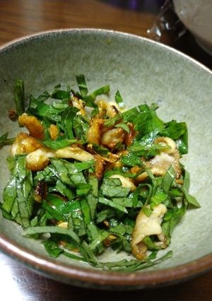 にんにく鶏皮の青紫蘇ポン酢醤油和え-レシピのメイン写真