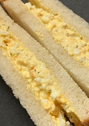 レンジで簡単！5分で作るたまごサンド-レシピのメイン写真